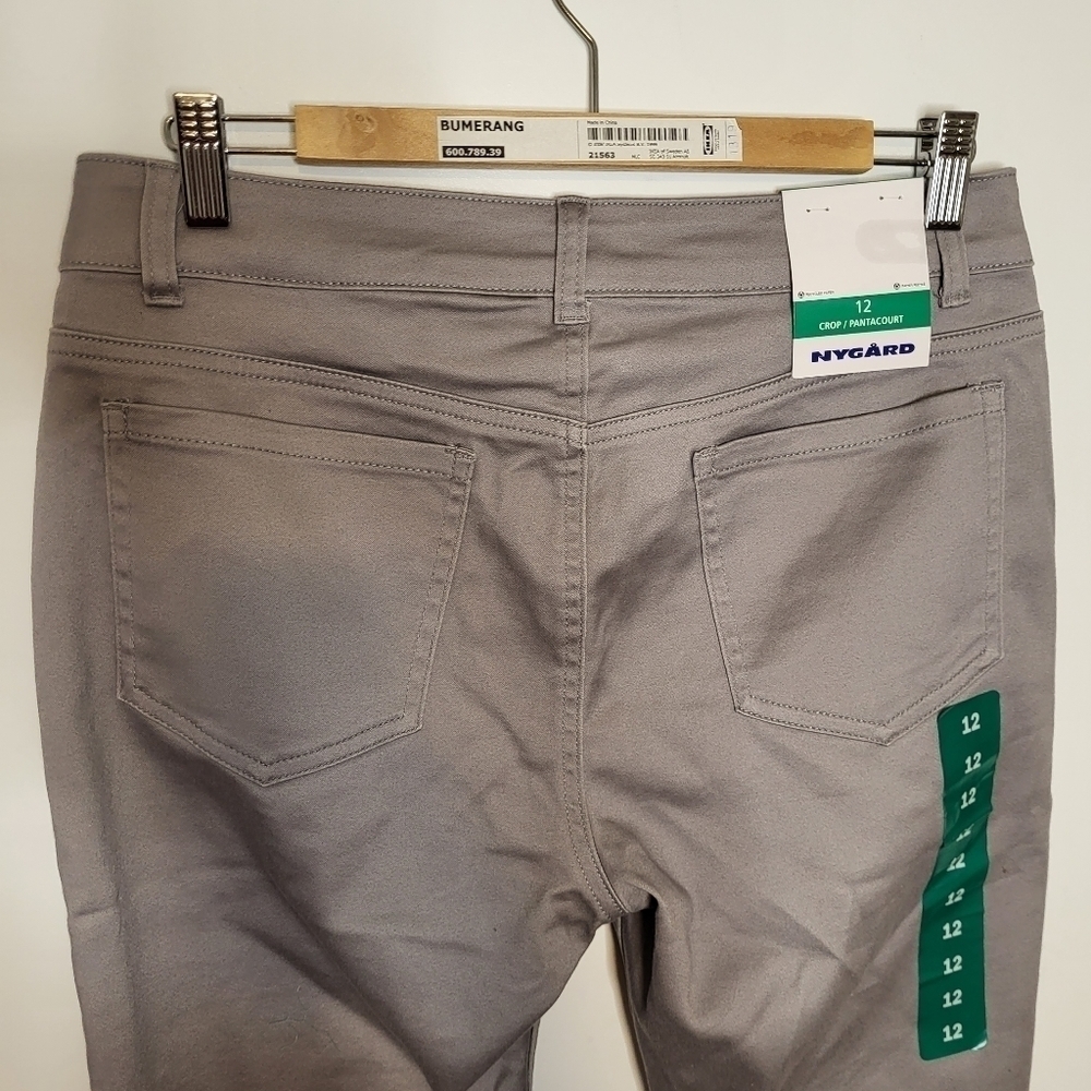 Nygard Slim Leg Skinny Crop Pant Size 12 - Picture 4 of 7